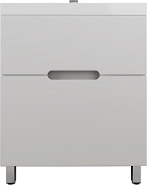 Style Line Тумба под раковину Матис 70 белая матовая – фотография-1